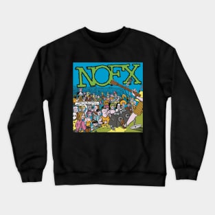 We March to the Beat of Indifferent Drum Live Nofx Crewneck Sweatshirt